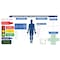 5S Supplies Safety Board Aluminum Dry Erase 96in x 46in With Traffic Light and LED Automatic Counter INDSAFE-9446-DRYERASE - alternate 1